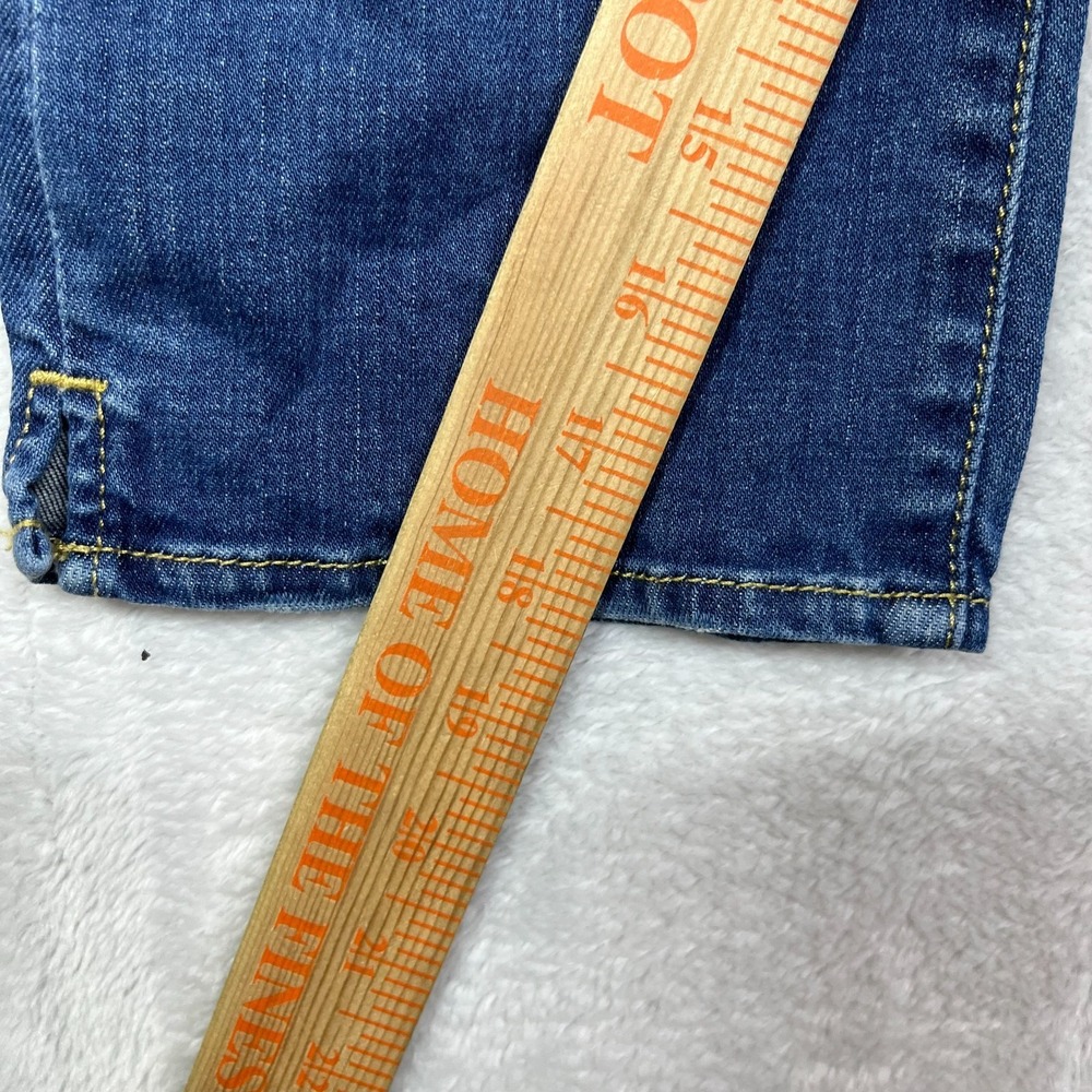 Rock & Republic Roskilde Cropped Jeans Women's 8 Blue Denim Classic - 28X18 - Picture 6 of 14